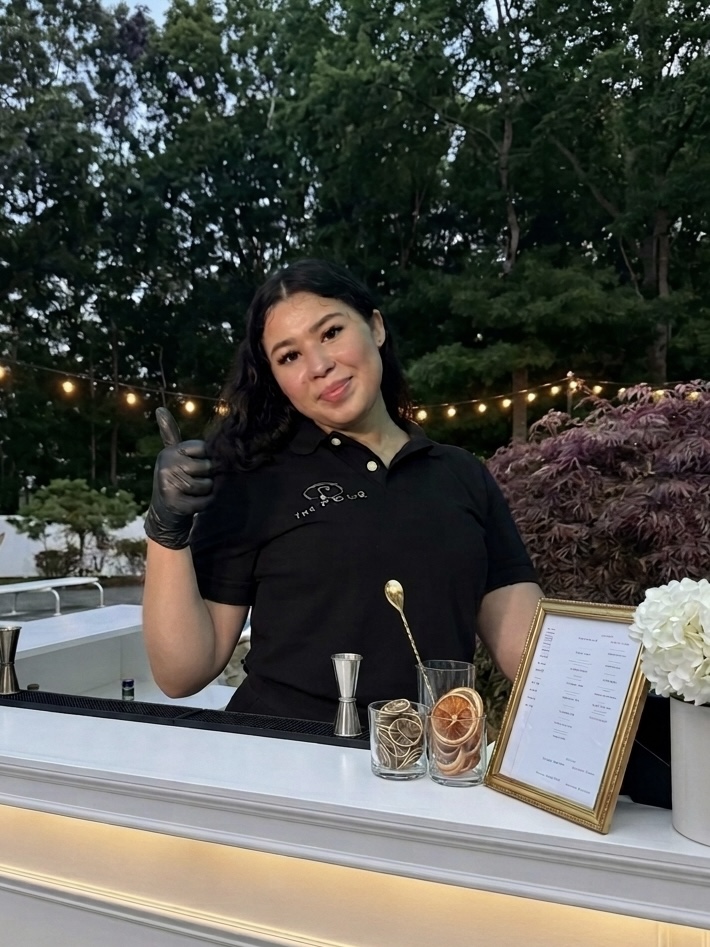 Cindy, Co-Founder · Lead Mixologist at The Pour